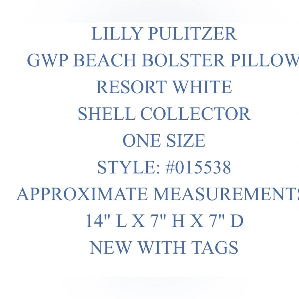 Two beautiful bolster pillows New in manufactures plastic